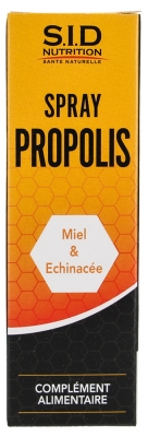 S.I.D Nutrition Propolis Spray 20 ml S.I.D Nutrition Propolis Spray 20 ml