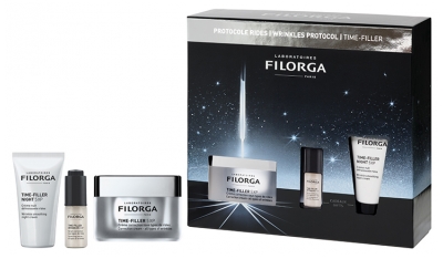 Filorga TIME-FILLER 5XP Wrinkle Correction Gel-Cream All Types 50 ml + Free Anti-Wrinkle Routine
