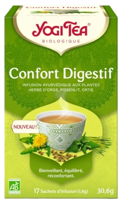 Yogi Tea Organic Digestive Comfort 17 Sachets Yogi Tea Organic Digestive Comfort 17 Sachets
