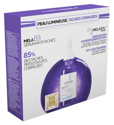 La Roche-Posay Mela B3 Sérum Concentré Anti-Taches 30 ml + Free Luminous Skin Routine