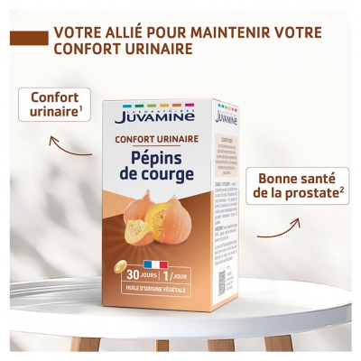Juvamine Pépins de Courge 30 Capsules