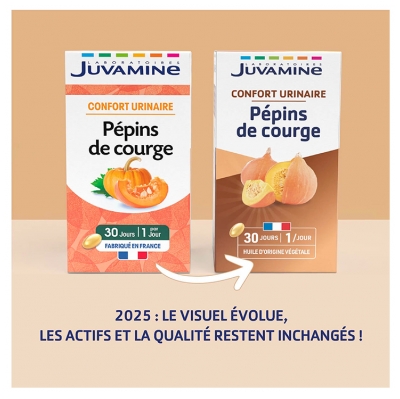 Juvamine Pépins de Courge 30 Capsules