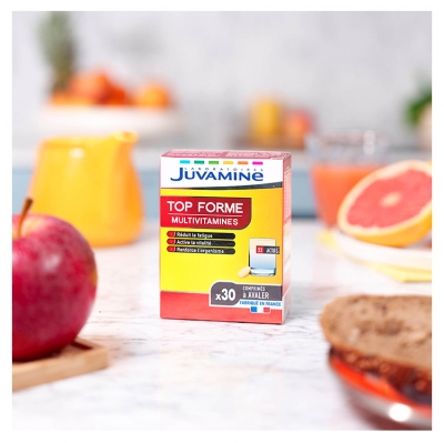 Juvamine Top Forme Multivitamines 30 Comprimés