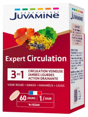 Juvamine Expert'Nature Circulation 60 Tablets