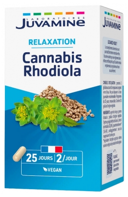 Juvamine Cannabis Rhodiola 30 Gélules