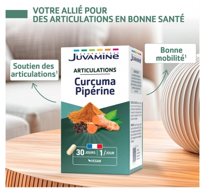 Juvamine Articulations Curcuma Pipérine 30 Gélules