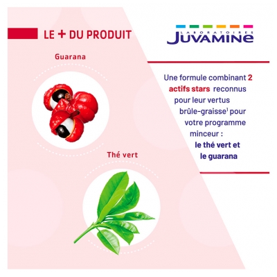 Juvamine Thé Vert Guarana 30 Gélules