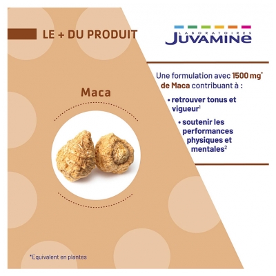 Juvamine Maca 1500 mg 30 Comprimés
