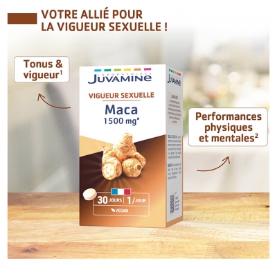 Juvamine Maca 1500 mg 30 Comprimés