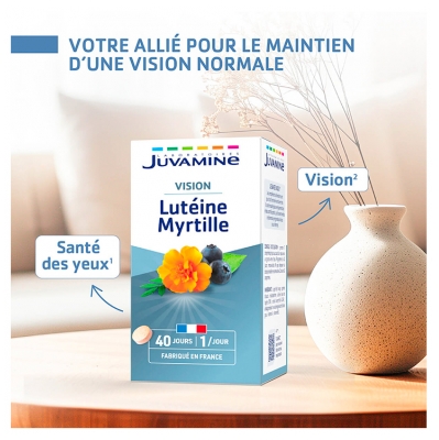 Juvamine Lutéine Myrtille 40 Comprimés