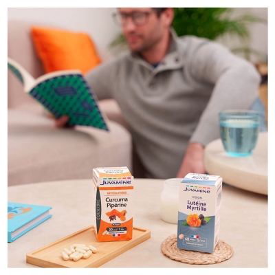 Juvamine Zdrowie Oczu Blueberry Lutein 40 Tabletek