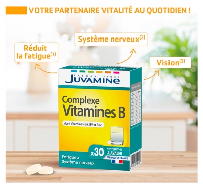 Juvamine Complexe Vitamines B 30 Gélules