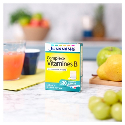 Juvamine Vitamin B Complex 30 Capsules
