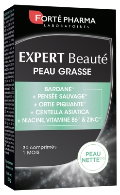 Forté Pharma Expert Beauté Peau Grasse 30 Tabletek Forté Pharma Expert Beauté Peau Grasse 30 Tabletek