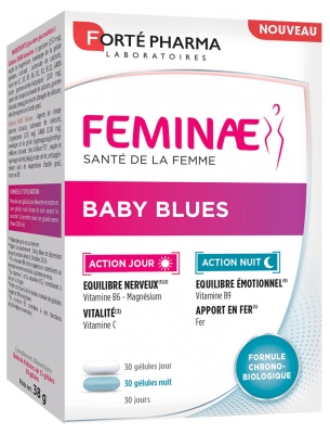 Forté Pharma Feminae Baby Blues 60 Kapsułek Forté Pharma Feminae Baby Blues 60 Kapsułek