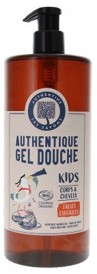 Authentine Authentique Kids Żel pod Prysznic do Ciała i Włosów Organic Exotic Fruits 1 L Authentine Authentique Kids Żel pod Prysznic do Ciała i Włosów Organic Exotic Fruits 1 L