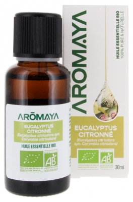 Aromaya Lemon Eucalyptus Organic Essential Oil 30 ml Aromaya Lemon Eucalyptus Organic Essential Oil 30 ml