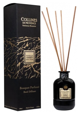 Collines de Provence Fleurs & Écorces Bouquet Parfumé 200 ml - Senteur : Vanille Ambrée Collines de Provence Fleurs & Écorces Bouquet Parfumé 200 ml - Senteur : Vanille Ambrée
