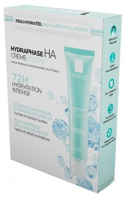 La Roche-Posay Hydraphase HA Light Cream With Hyaluronic Acid 40 ml + Tolériane Micellar Water for Sensitive Skin 50 ml Gratis