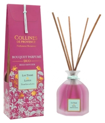Collines de Provence Bouquet Parfumé Duo 100 ml - Scent: Tiger Lily & Lotus Collines de Provence Bouquet Parfumé Duo 100 ml - Scent: Tiger Lily & Lotus
