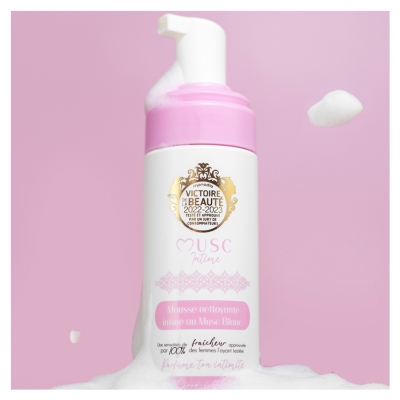 Musc Intime Mousse Nettoyante Intime Musc Blanc 150 ml
