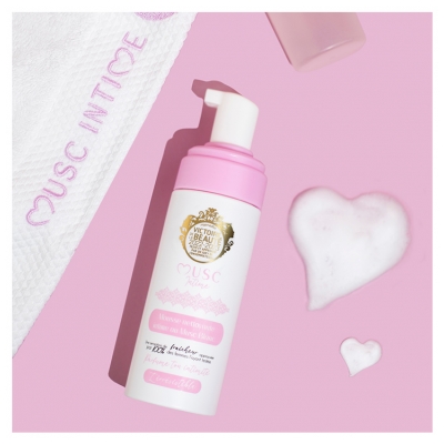 Musc Intime Mousse Nettoyante Intime Musc Blanc 150 ml