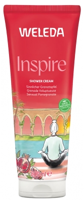 Weleda Inspire Crema Doccia Risveglio Sensoriale con Melograno 200 ml Weleda Inspire Crema Doccia Risveglio Sensoriale con Melograno 200 ml