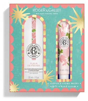 Roger & Gallet Fleur de Figuier Dobroczynna Woda Perfumowana 30 ml + Krem do Rąk 30 ml Gratis