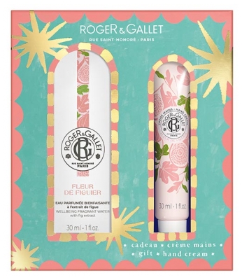 Roger & Gallet Fleur de Figuier Dobroczynna Woda Perfumowana 30 ml + Krem do Rąk 30 ml Gratis