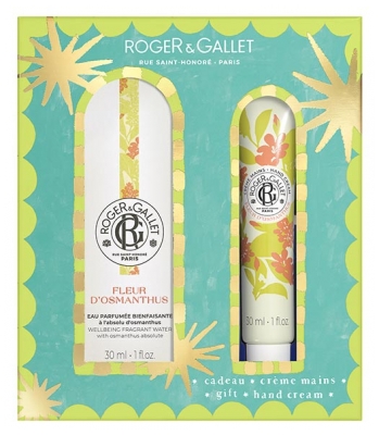 Roger & Gallet Fleur D'Osmanthus Eau Parfumée Bienfaisante 30 ml + Krem do Rąk 30 ml Gratis