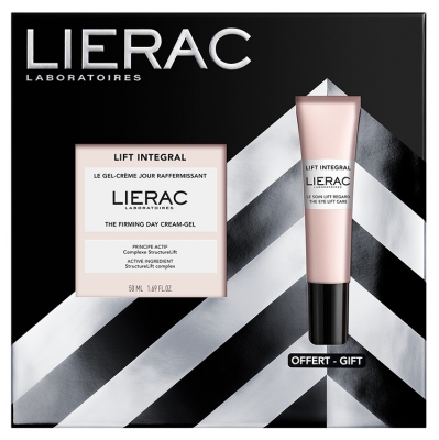 Lierac Lift Integral Le Gel-Crème Jour Raffermissant 50 ml + Le Soin Lift Regard 15 ml Offert