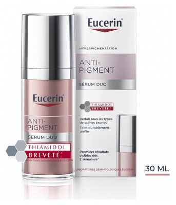 Eucerin Anti-Pigment Sérum Duo 30 ml + Hyaluron-Filler + Elasticity Crème Mains Anti-Taches & Anti-Âge SPF30 75 ml