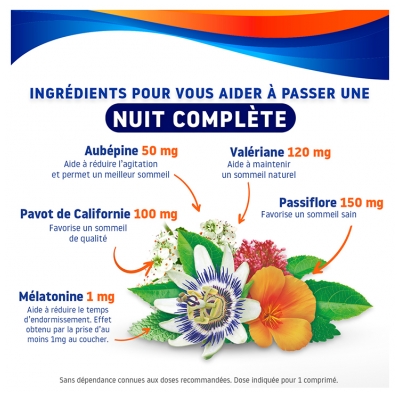 Valdispert Nuit Complète 30 Comprimés
