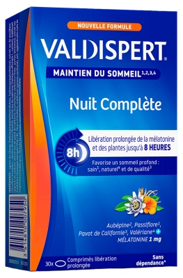Valdispert Nuit Complète 30 Comprimés