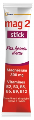 Mag 2 Nervosité Fatigue Musculaire 30 Sticks