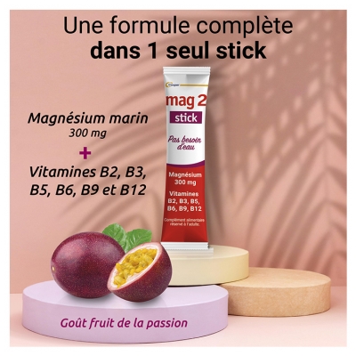 Mag 2 Nervosité Fatigue Musculaire 30 Sticks
