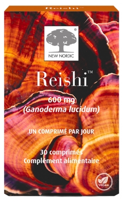 New Nordic Reishi 600 mg 30 Comprimés New Nordic Reishi 600 mg 30 Comprimés