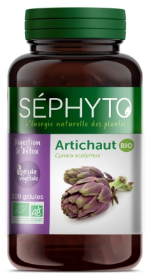 Séphyto Artichoke Organic 200 Kapsułek Séphyto Artichoke Organic 200 Kapsułek