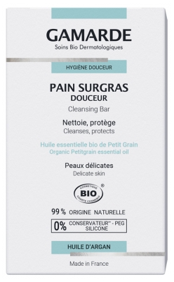 Gamarde Hygiène Douceur Pain Surgras Douceur Bio 100 g Gamarde Hygiène Douceur Pain Surgras Douceur Bio 100 g