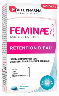 Forté Pharma Feminae Water Retention 28 Tablets Forté Pharma Feminae Water Retention 28 Tablets