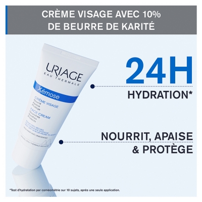 Uriage Xémose C8+ Soin Visage Nourrissant Apaisant 40 ml