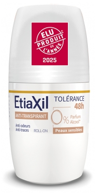 Etiaxil Anti-Transpirant Tolérance 48H Peaux Sensibles Roll-On 50 ml
