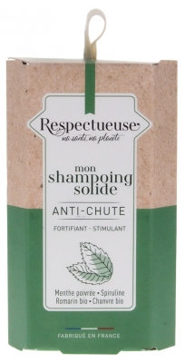 Respectueuse Shampoing Solide Anti-Chute 75 g Respectueuse Shampoing Solide Anti-Chute 75 g