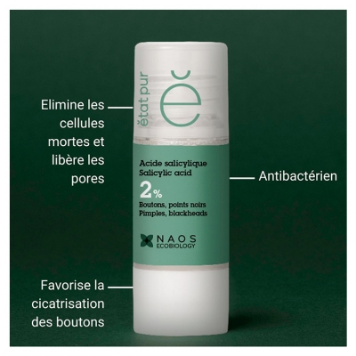 Etat Pur Acide Salicylique 2% 15 ml