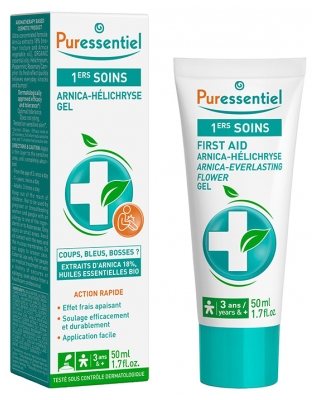 Puressentiel 1ers Soins Gel Arnica Hélichryse 50 ml