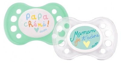 Dodie 2 Sucettes Anatomiques Silicone 0-6 Mois Dodie 2 Sucettes Anatomiques Silicone 0-6 Mois