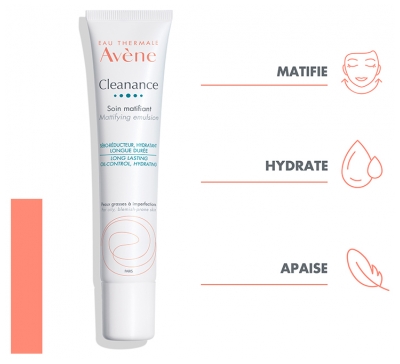 Avène Cleanance Soin Matifiant 40 ml