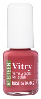 Vitry Be Green Smalto per Unghie 6 ml - Colore: Rosa damascena Vitry Be Green Smalto per Unghie 6 ml - Colore: Rosa damascena