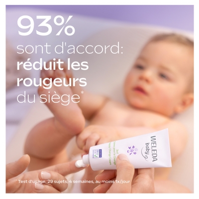 Weleda Baby Derma Crème Pour le Change 3en1 Sans Parfum 50 ml
