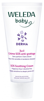 Weleda Baby Derma 3in1 Crema SOS Antigraffio Senza Profumo 50 ml Weleda Baby Derma 3in1 Crema SOS Antigraffio Senza Profumo 50 ml